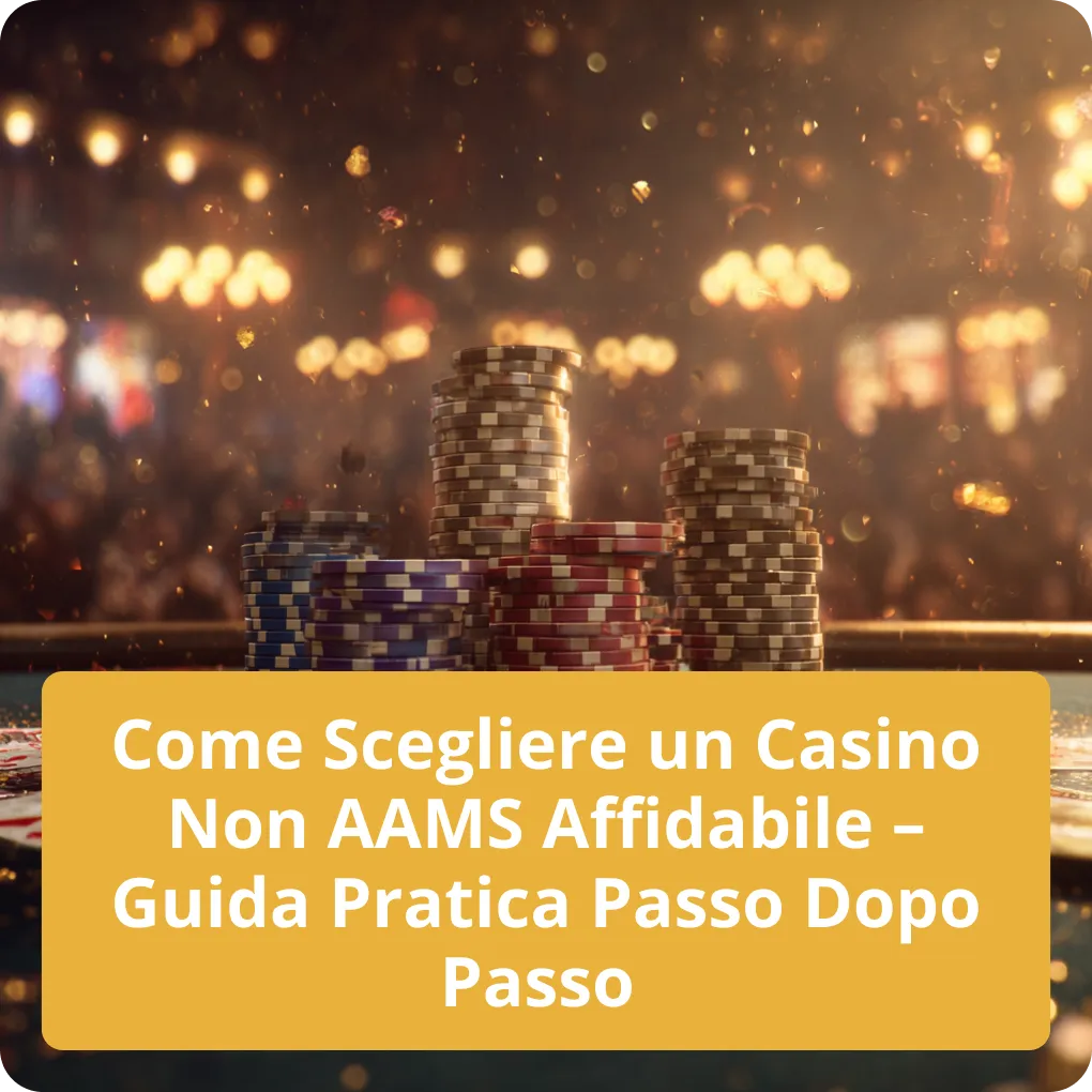 Come Scegliere un Casino Non AAMS Affidabile – Guida Pratica Passo Dopo Passo
