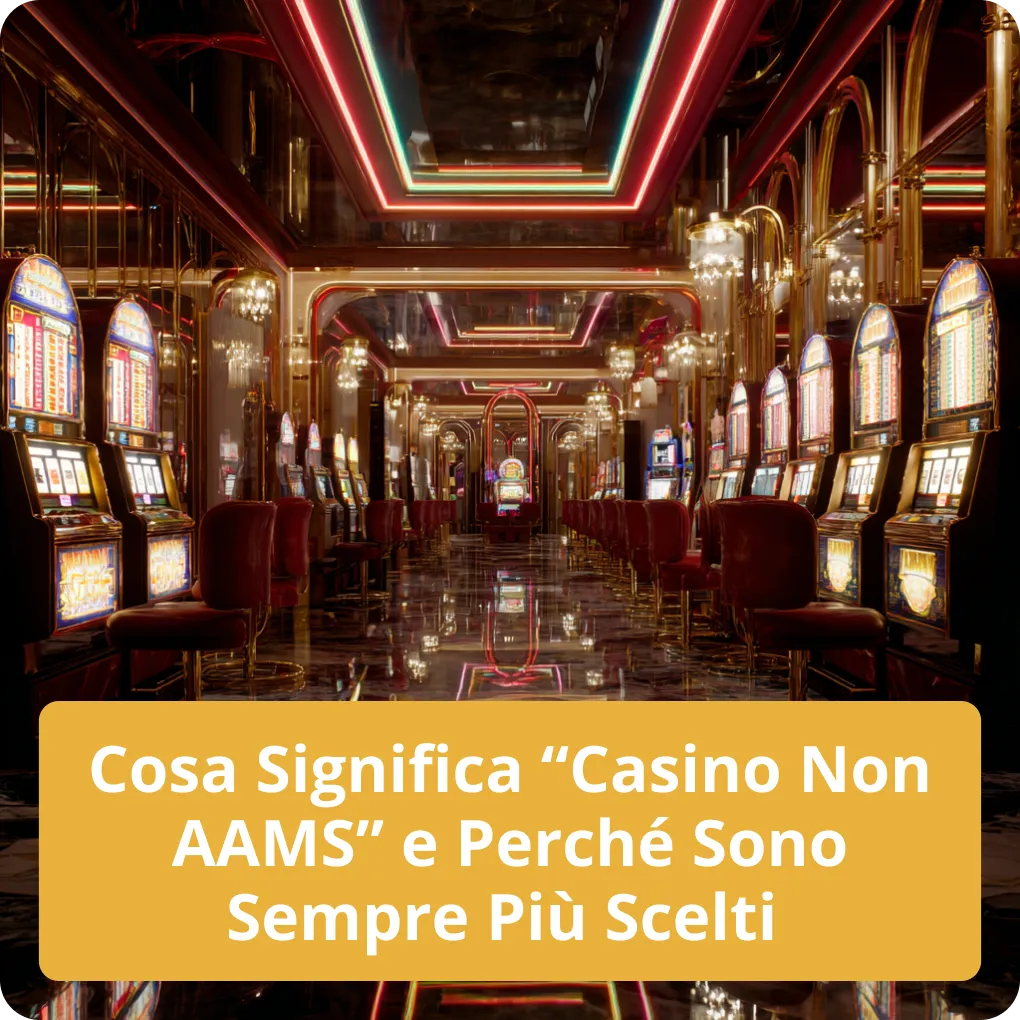 Cosa Significa “Casino Non AAMS” e Perché Sono Sempre Più Scelti